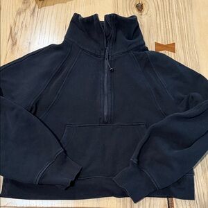 lululemon athletica half zip scuba sweatshirt